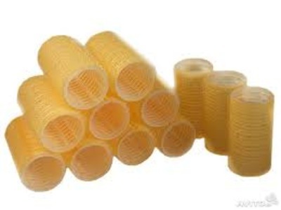 Rouleaux Velcro Jaune 32mmX12