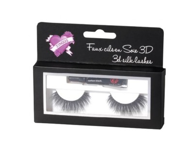 Faux-cils en soie 3D n12 | Zingus