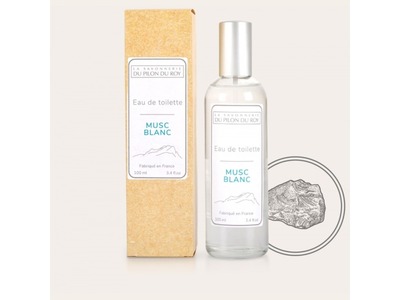 Eau de toilette | Musc Blanc | La Savonnerie du Pilon du Roy 100ml